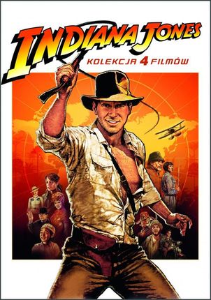 Indiana Jones. Kolekcja 4 Filmów [4DVD]