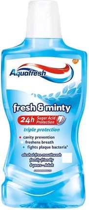 Aquafresh Fresh&Minty Płyn do płukania jamy ustnej 500ml