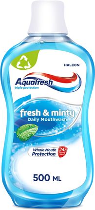 Aquafresh Fresh&Minty Płyn do płukania jamy ustnej 500ml