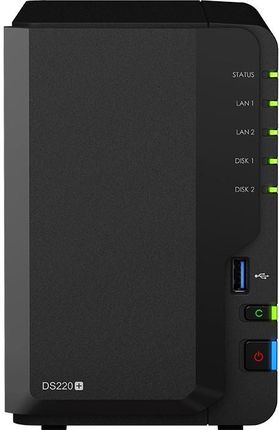 Synology K/Ds220++ 2X Hdd 12Tb Sata - Nas (KDS220++2XHAT530012T)