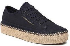 Espadryle Tommy Hilfiger - Rope Vulc Sneaker Corporate FW0FW07241 Space Blue DW6