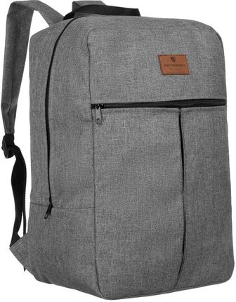 Pojemny plecak podróżny z wysuwanym uchwytem na walizkę — Peterson