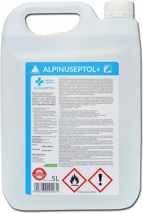 Alpinus Alpinuseptol Płyn Do Dezynfekcji Powierzchni 5L G