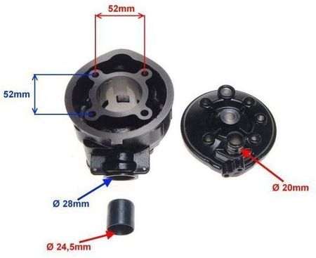 piRo8118　Ramat #280 #279 2つセット HATZ 1D81 obsada pokrywy panewki 04064211 MGS-Technics