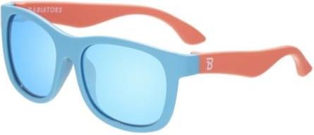 Okulary przeciwsłoneczne Navigator Colorblock - Sunrise Surf Turquoise Mirrored Lenses (m.2023) - Rozmiar 0+ Babiators