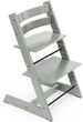 Stokke Tripp Trapp + zestaw Baby Set + tacka - rosnące krzesełko do karmienia z akcesoriami-Glacier Green-Black