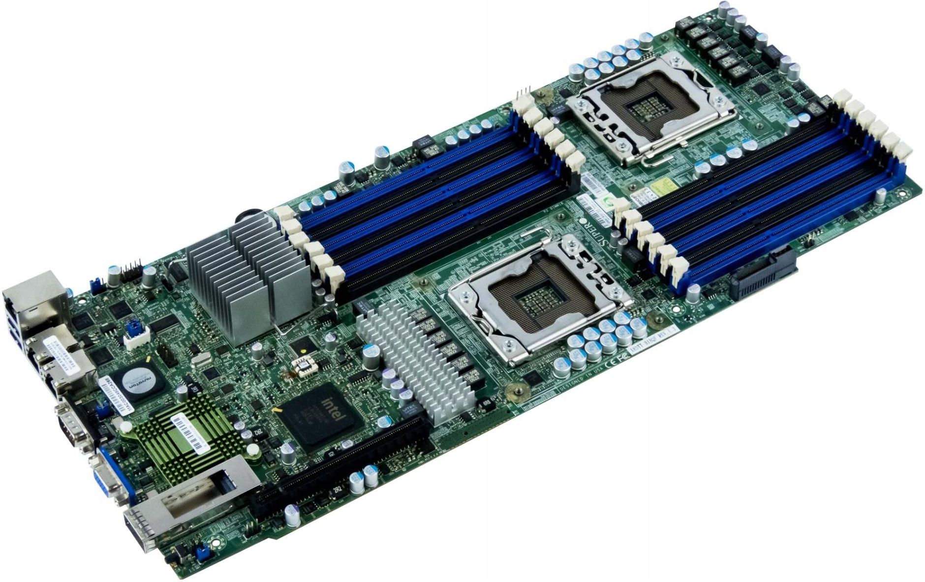 Carte Mère Supermicro X8DTL-IF LGA1366 + 2x Xeon X5675 3.06GHz 6 Cœurs