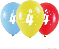 Zdjęcie Balony Z Nadrukiem 4 28Cm 3Szt. - Gościno
