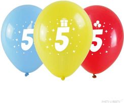 Zdjęcie Balony Z Nadrukiem 5 28Cm 3Szt. - Sobótka