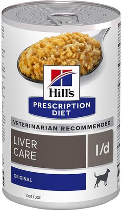 Hill'S Prescription Diet L/D Liver Care Original Mokra Karma Dla Psów 12X370G