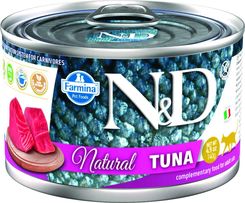 Farmina N&D Cat Natural Tuna Mokra Karma Dla Dorosłych Kotów Z Tuńczykiem 140 g