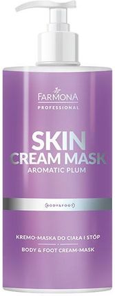 Farmona Professional Skin Cream Mask Aromatic Plum Kremo Maska Do Ciała I Do Stóp 500 ml