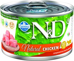 Farmina N&D Cat Natural Chicken Mokra Karma Dla Dorosłych Kotów Z Kurczakiem 140 g
