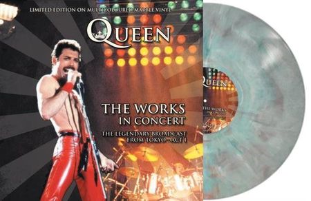 Queen - The Works In Concert (Multi-Colour Marble) (Winyl)