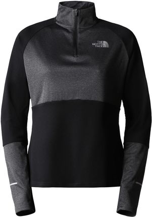 The North Face Bluza Bez Kaptura 1 4 Zip Run Fleece Damska Czarny