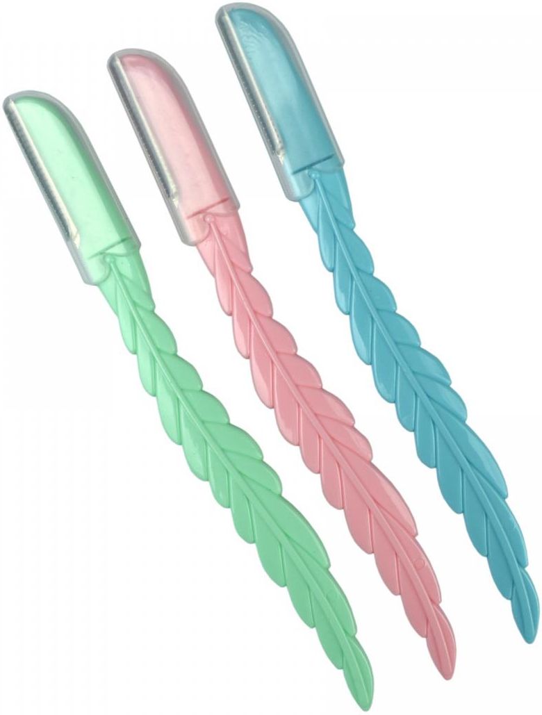 Produkt do depilacji Zwap Nożyk Trymer Do Stylizacji Brwi Zestaw Zestaw