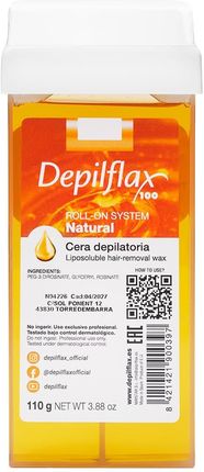 Activeshop Depilflax 100 Wosk Do Depilacji Rolka Naturalny 110 g
