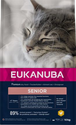 Eukanuba Senior dla starszych kotów 2x10kg