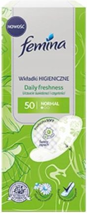 Femina 4x Wkładki Daily Freshness Normal 50 szt.