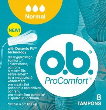 O.B. Tampony Procomfort Normal 8 Szt. - Opinie I Ceny Na Ceneo.pl