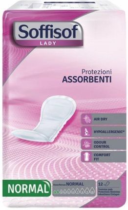 Soffisof Podpaski Na Dzień Lady Normal 12 szt.