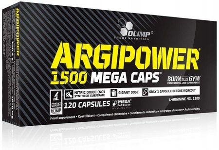 Olimp Argi Power 120 Kaps L Arginina 1500Mg
