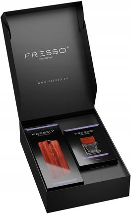 Fresso Mini Gift Box Magnetic Style Perfumy 50Ml Oraz Drewniana Zawieszka