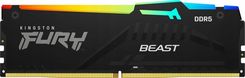 Pamięć RAM Kingston DDR5 Fury Beast Black RGB 16GB 5600MHz CL36 (KF556C36BBEA16)