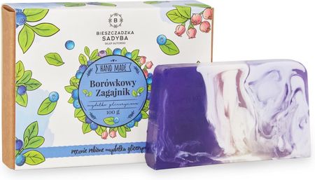 Bieszczadzka Sadyba - mydełko glicerynowe, Borówkowy Zagajnik, 100 g
