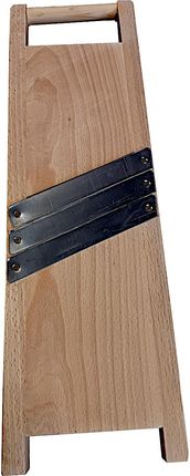 JADO - Szatkownica drewniana z rączką do kapusty - 3 noże