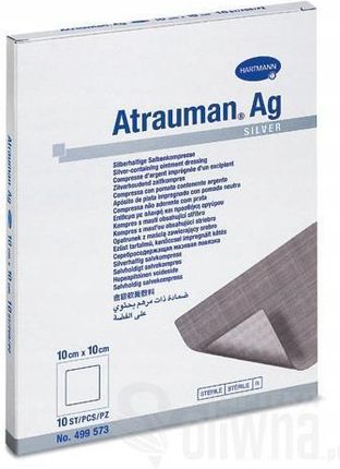 HARTMANN Atrauman AG opatrunek z maścią 10x10cm 1 szt.