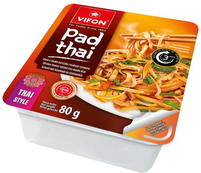 Pad Thai Danie o smaku kurczaka Vifon 80g tacka - Ceny i opinie - Ceneo.pl