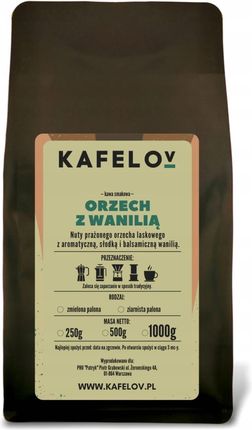 Kafelov Smakowa Orzech Z Wanilią 1Kg Mielona