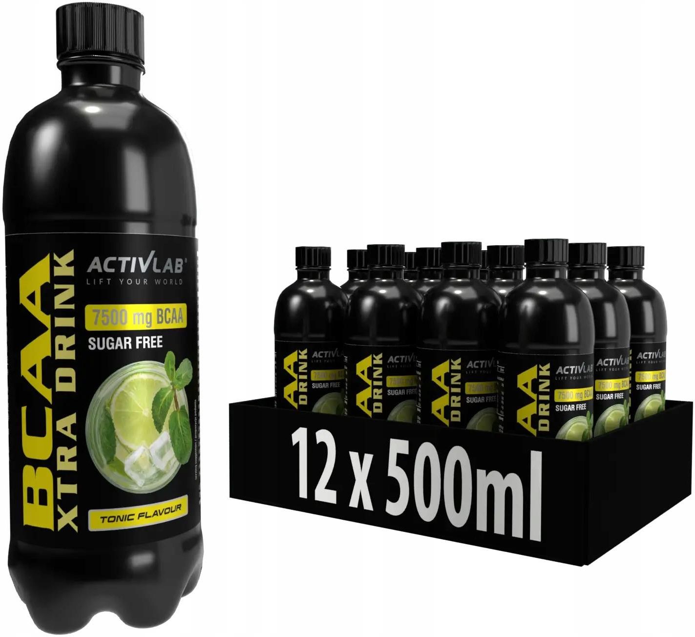 Activlab Bcaa Xtra Drink 7500Mg Bcaa 500ml BCAA ceny i opinie