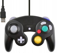 Iris Pad USB do PC jak Game Cube NGC do Dolphin Czarny IR000621