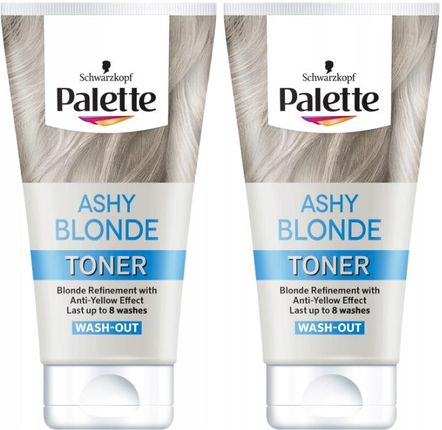 Palette Ashy Blonde Toner Do Włosów 2X150Ml