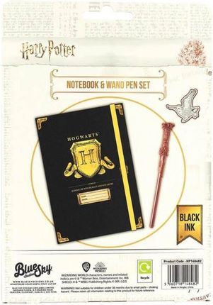 Abystyle Zestaw Prezentowy Harry Potter Hogwart Shield Notatnik Różdżka Długopis