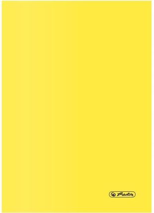Herlitz Zeszyt Eco Pp Colors A5 W Kratkę 60 Kartek Żółty