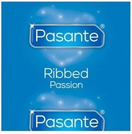 Prezerwatywy Pasante Ribbed Passion 144 Szt Przezroczysty