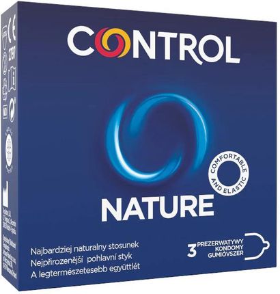 Control Nature ergonomiczne z naturalnego lateksu 3szt.