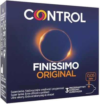 Control Finissimo Original bardzo cienkie 3szt.