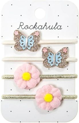 Rockahula Kids 4 Gumki Do Włosów Meadow Butterfly