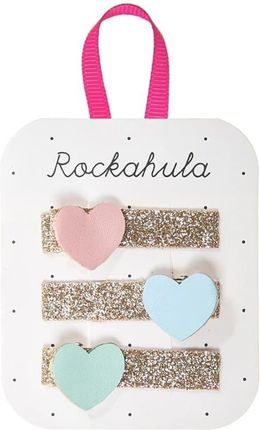 Rockahula Kids 3 Spinki Do Włosów Heart Bar