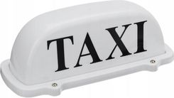 Zdjęcie St Parts Kogut Taxi Lampa Led Biały Z Napisem Na Magnes - Mysłowice