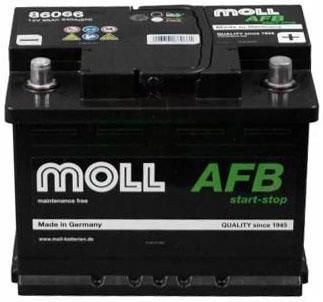Moll Akumulator Afb 66Ah 640A 86066 Start Stop