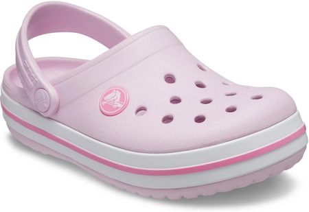 Dziecięce Klapki Crocs Crocband Clog K 207006-6Gd – Różowy