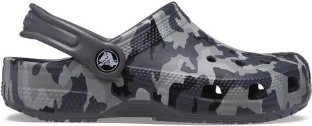 Dziecięce Klapki Crocs Classic Camo Clog K 207594-097 – Czarny