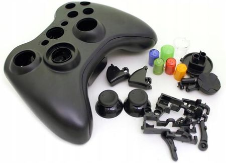 Ares Obudowa pada Xbox 360 z przyciskami Czarna AR000073