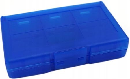 Ares Pudełko na 24 gry do Nintendo Switch Lite Niebieskie AR002473
