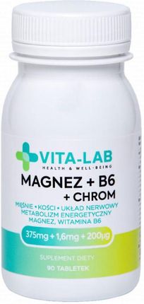 Vita Lab Magnez + B6 + Chrom 90 Kaps Yango